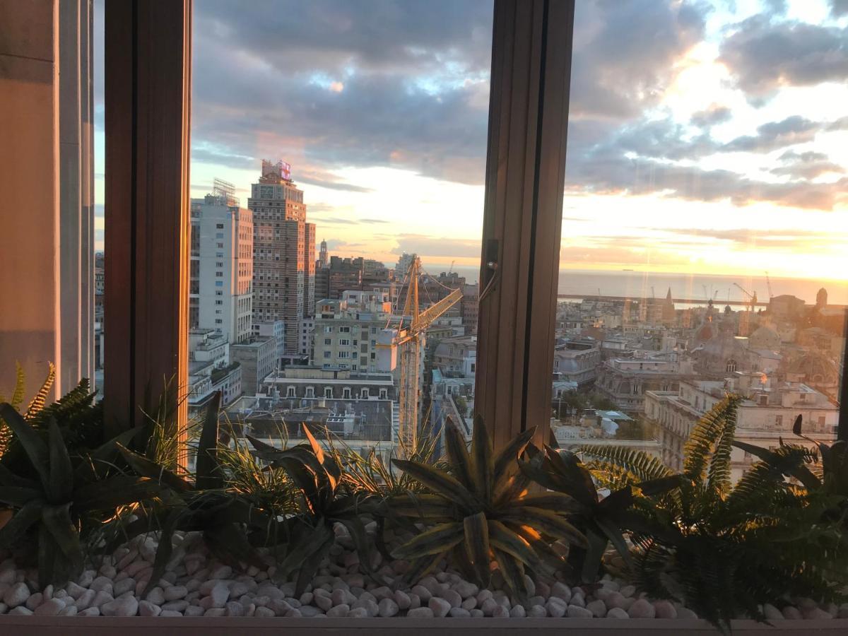 Central Penthouse With Spectacular Sea And City Views เจนัว ภายนอก รูปภาพ